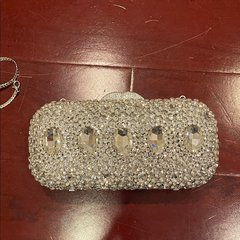 Crystal Rhinestone Evening Clutch - Picture 5 of 5